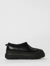 Ugg Leather Tasman Weather Hybrid Slippers In Black