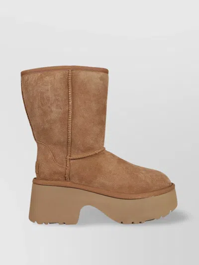 Ugg Chunky Heel Mid-calf Platform Boots