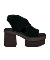 Ugg New Hights Sandals In Black