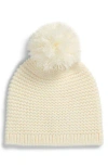 Ugg ® Chunky Knit Beanie With Pompom In Ivory