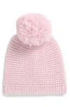 Ugg ® Chunky Knit Beanie With Pompom In Pink Crystal