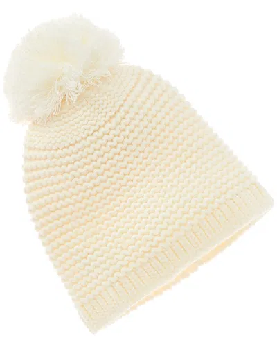 Ugg Chunky Knit Wool-blend Hat In White