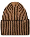 Ugg Chunky Plaited Beanie In Brown
