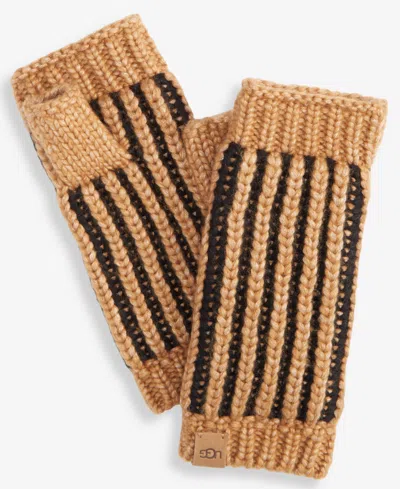 Ugg Chunky Plaited Gloves In Multi