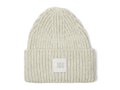 Ugg Chunky Rib Beanie Beanies Light Grey: One Size In Gray
