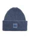 Ugg Chunky Rib Beanie In Blue
