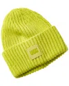 Ugg Logo-patch Knitted Beanie Hat In Grey