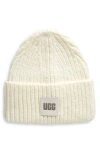 Ugg Womens Nimbus Logo-patch Knitted Beanie In Gray
