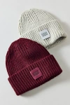 Ugg Chunky Ribbed Knit Beanie In Wild Grape, Women's At Urban Outfitters