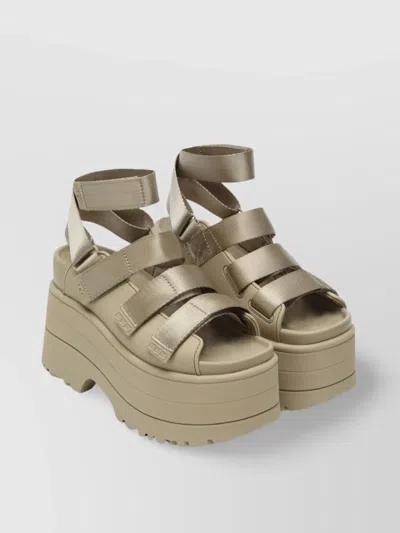 Ugg Chunky Sole Platform Sandals Goldenrise