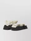 Ugg Chunky Sole Sandals Open Toe In Neutral