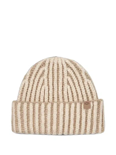 Ugg Chunky-rib Beanie In Multi