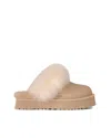 Ugg Disquette Chalet Platform Mule In Neutral