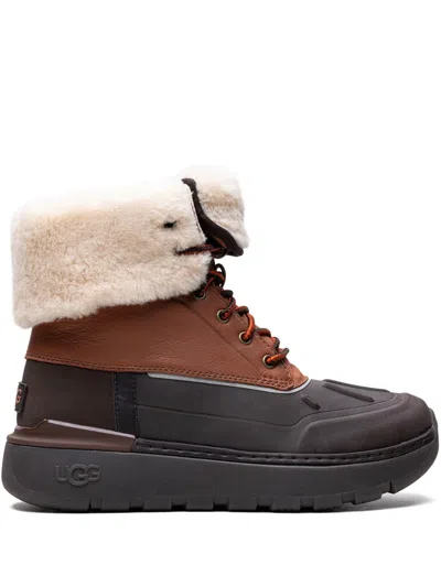 Ugg City Butte Weather "worchester" Boots In Brown