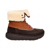 Ugg Butte City Waterproof Faux Shearling Boot In Brown