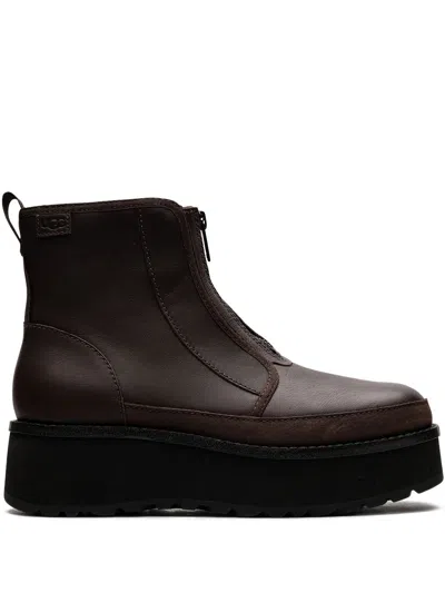 Ugg Cityfunc "burnt Cedar" Boots In Braun