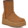 Ugg ® Cityfunc Mid Platform Bootie In Chestnut