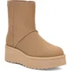 Ugg ® Cityfunc Mid Platform Bootie In Mustard Seed