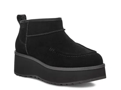 Ugg Cityfunc Ultra Mini Waterresistant Bootie In Black