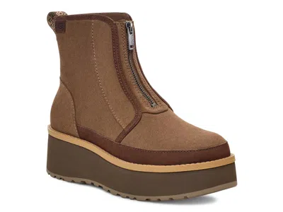 Ugg Cityfunc Zip Waterresistant Platform Bootie Assorted (do Not Use) In Brown