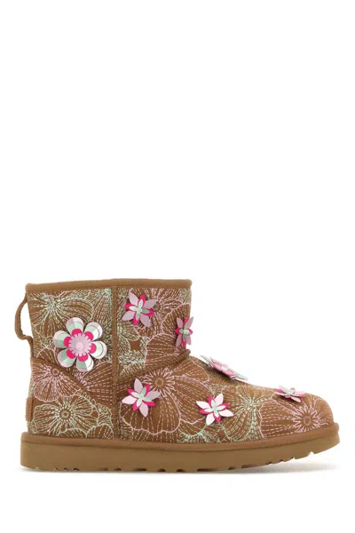 Ugg Classic Ankle Boot In Brown