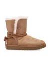 Ugg Classic Bailey Tie Sheepskin Boots In Brown