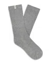 Ugg Classic Boot Ii Socks In Grey Heather