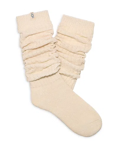 Ugg Classic Boot Socks In Cream