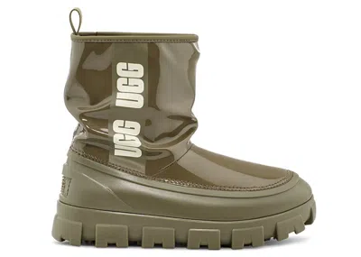 Pre-owned Ugg Classic Brellah Mini Boot (women's) Sneakers In Burnt Olive