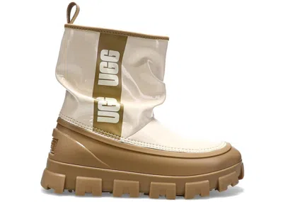 Pre-owned Ugg Classic Brellah Mini Boot (women's) Sneakers In Mustard Seed/jasmine