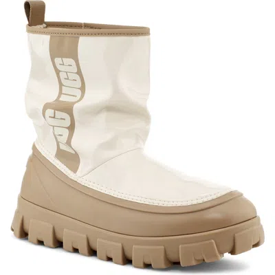 Ugg ® Classic Brellah Water Repellent Boot In Mustard Seed/jasmine
