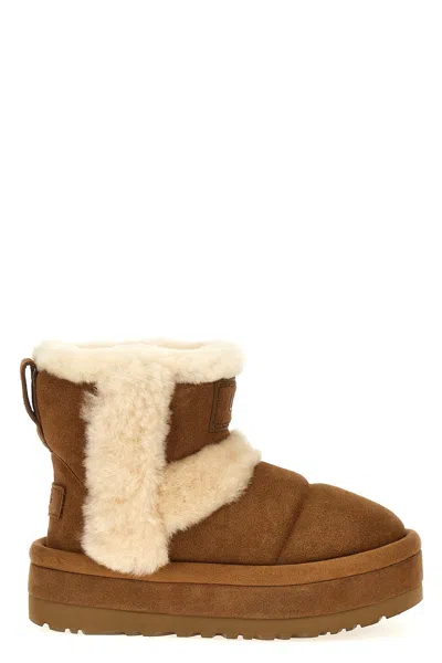 Ugg 'classic Chillapeak' Ankle Boots In Brown
