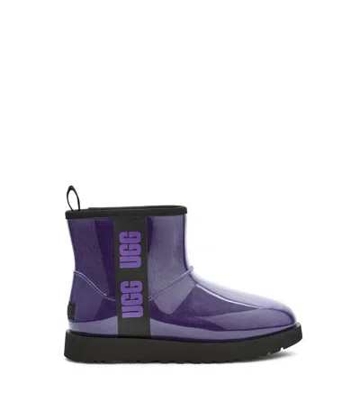 Ugg Classic Clear Mini 1113190 Boots Women's Violet Night Slip-on Waterproof