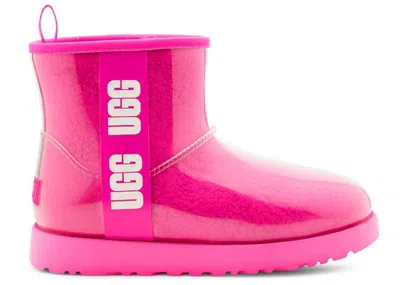 Pre-owned Ugg Classic Clear Mini Boot (women's) Sneakers In Taffy Pink