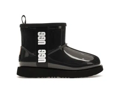Pre-owned Ugg Classic Clear Mini Ii Boot (kids) Sneakers In Black