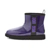 Ugg Classic Clear Mini Womens Waterproof Cold Weather Winter Boots In Purple