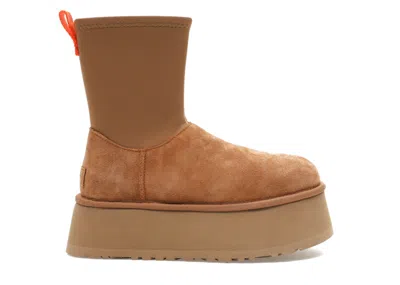 Pre-owned Ugg Classic Dipper Boot (women's) Sneakers In Chestnut