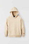Ugg Classic Hoodie Sweatshirt In Sand Heather, Women's At Urban Outfitters In Multi