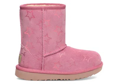 Pre-owned Ugg Classic Ii Iridescent Stars Boot (kids) Sneakers In Dusty Orchid/pink Iridescent