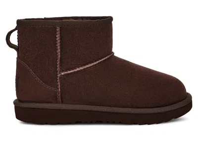 Pre-owned Ugg Classic Ii Mini Boot (kids) Sneakers In Burnt Cedar In Brown