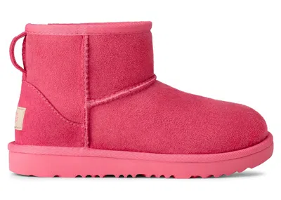 Pre-owned Ugg Classic Ii Mini Boot (kids) Sneakers In Pink Bloom