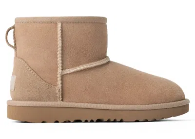 Pre-owned Ugg Classic Ii Mini Boot (kids) Sneakers In Sand
