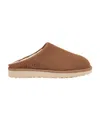 Ugg Classic Slip-on Suede And Shearling Slippers In Brown