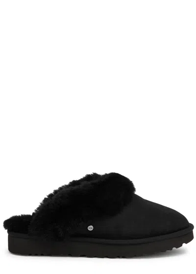 UGG UGG CLASSIC II SUEDE SLIPPERS