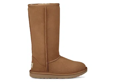 Pre-owned Ugg Classic Ii Tall Boot (kids) Sneakers In Chestnut