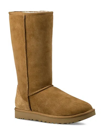 Ugg Classic Ii Tall Shearling Boots In Chestnut