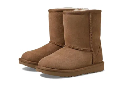 Ugg Classic Ii (toddler) Kids Shoes Chestnut : 10 Toddler M, Suede In Brown