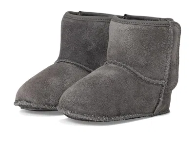 Ugg Classic (infant/toddler) Kid's Shoes Grey : Md (us 4-5 Toddler) M, Suede In Gray