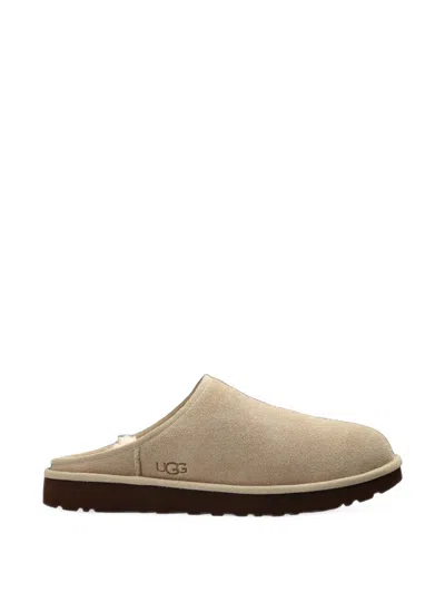 Ugg Classic Leather Slides In Multi