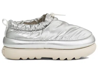 Pre-owned Ugg Classic Maxi Clog (women's) Sneakers In Metallic Silver